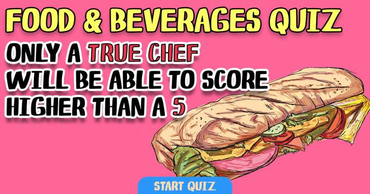 Challenging Food Quiz