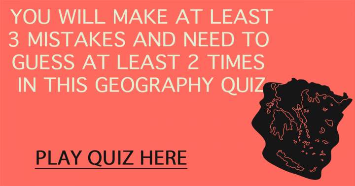 Banner for Geography Quiz