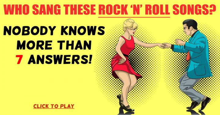 Banner for Who Sang These Rock 'n' Roll Songs?