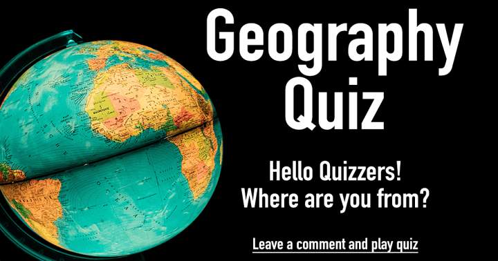 Banner for Geography Quiz