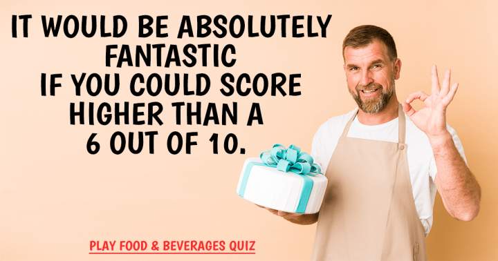 Banner for Food & Beverages Quiz