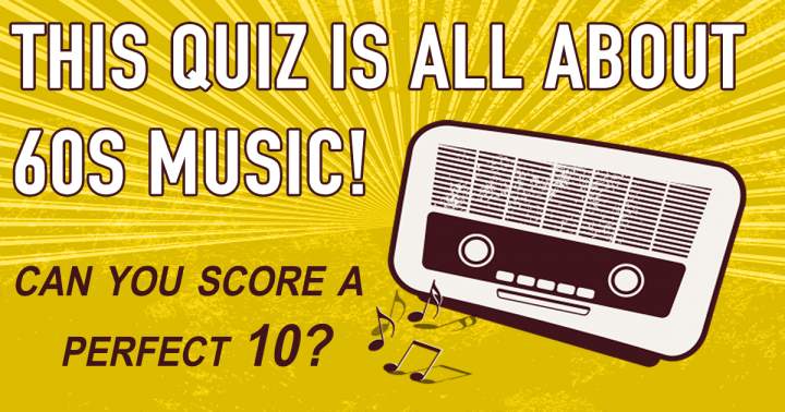 Banner for This quiz is all about 60s music!