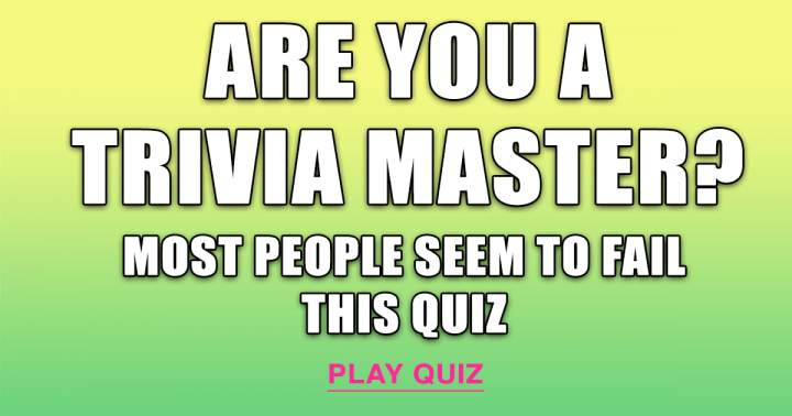 Banner for Trivia Master Test