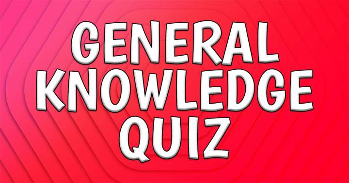 Banner for General Knowledge Quiz