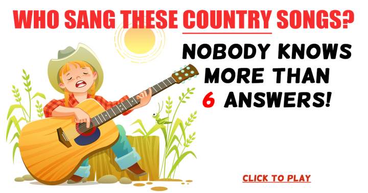 Banner for Who Sang These Country Songs?