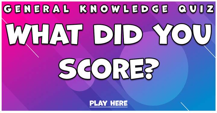 Banner for General Knowledge Quiz