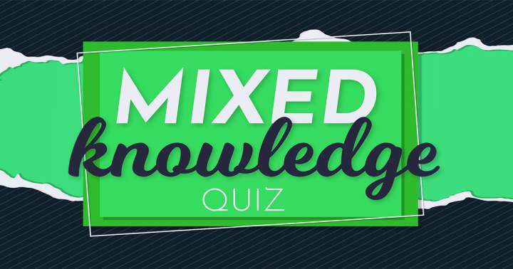 Banner for Mixed Knowledge Quiz