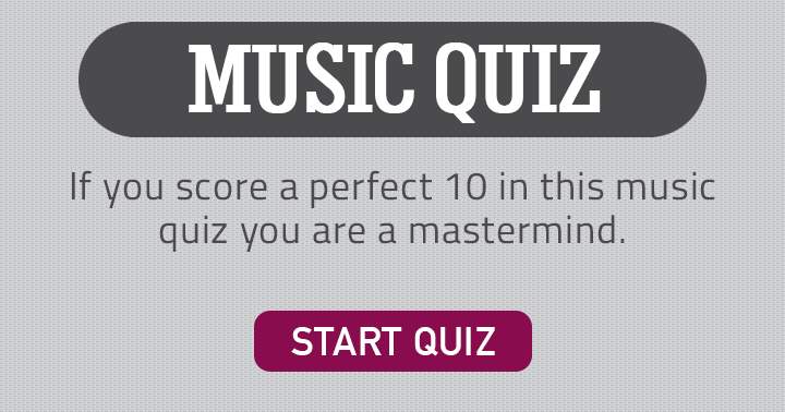 Banner for Are you a pop music mastermind?