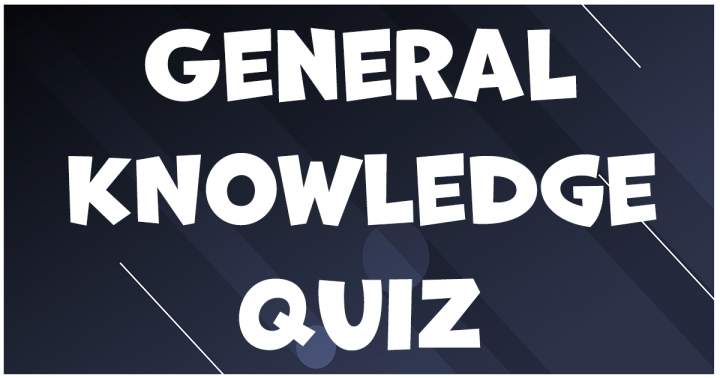 Banner for General Knowledge Quiz