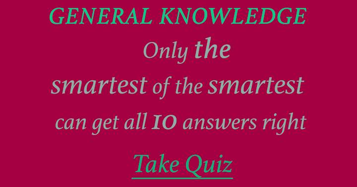 Banner for General Knowledge Quiz. Are you 60+ ?