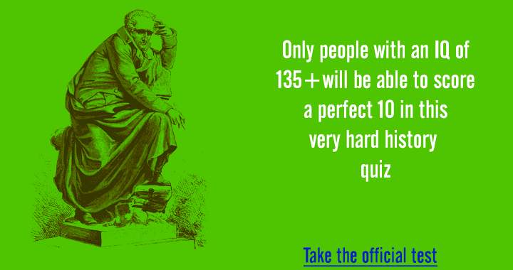 Banner for Is your IQ 135 or up ? Test it now!