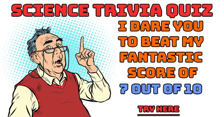 Banner for Science Trivia Quiz