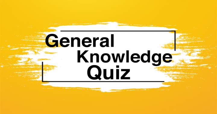 Banner for General Knowledge Quiz