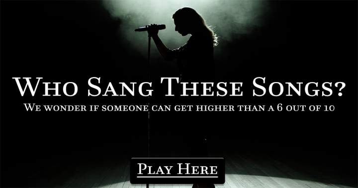 Banner for Who Sang These Songs?