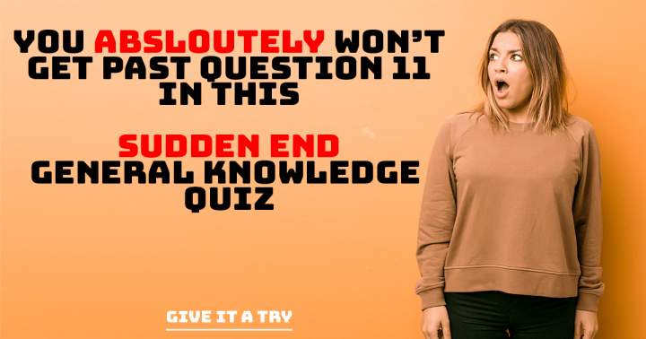 Banner for Sudden End: General Knowledge