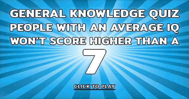 Banner for General Knowledge Quiz