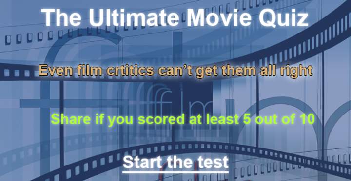 Banner for The Movie Quiz