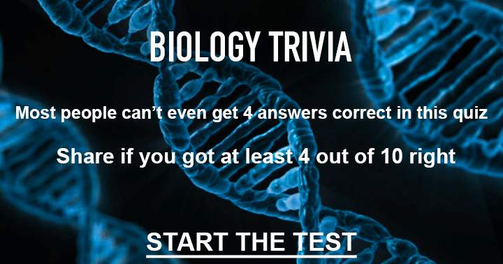 Banner for Biology Trivia, level impossible