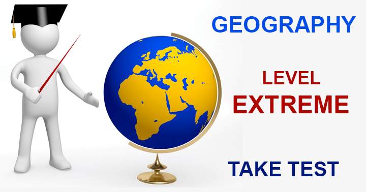 Banner for 10 Questions about Geography- LEVEL EXTREME