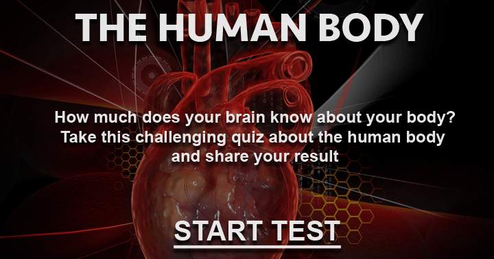 Banner for How much does your brain know about your body? Take the test and share your result.