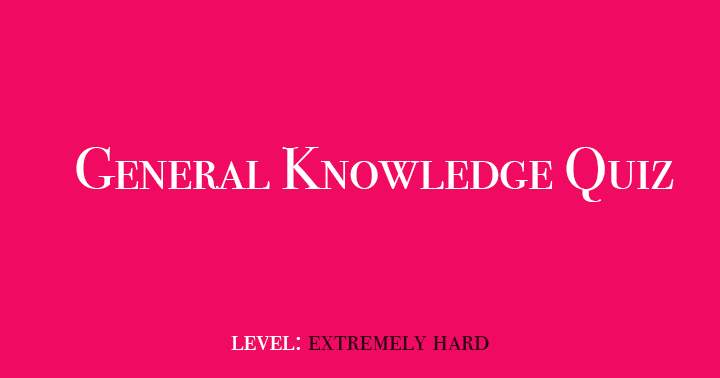 Banner for 10 General Knowledge Questions to test your know-how.