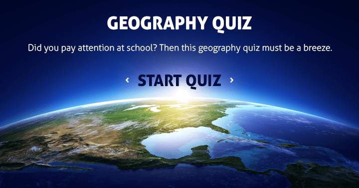 Banner for How much do you know about Geography?