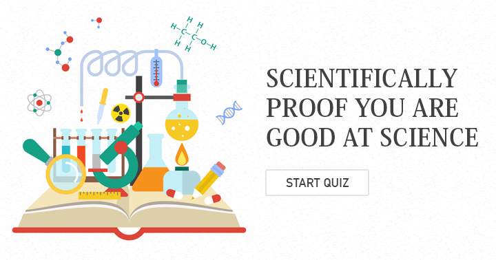 Banner for With these 10 questions you can scientifically proof you are good at Science!