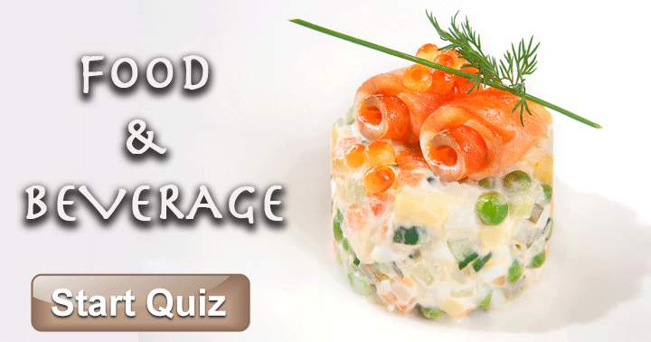 Banner for Very hard quiz about Food and beverages, can you get a perfect score?