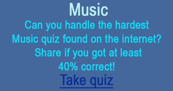 Banner for This is the hardest Music quiz found on the internet!