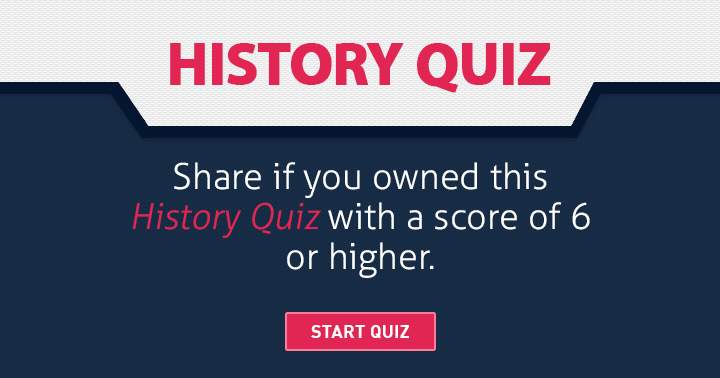 Banner for Can you own this History quiz? 