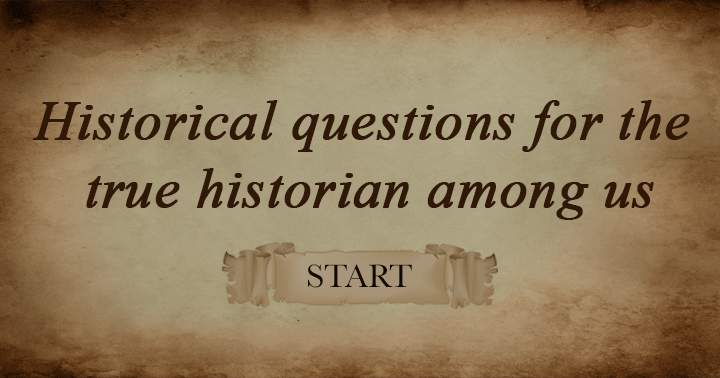 Banner for History Quiz