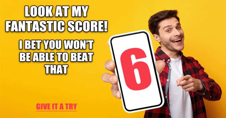 Who can beat his score?